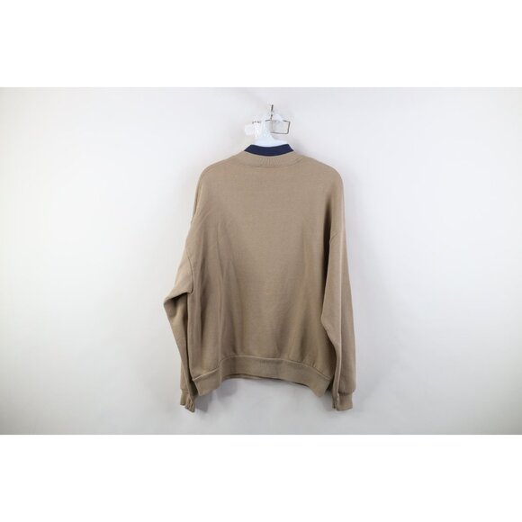 Vintage 90s Womens Large Christian Noahs Ark Cat Heart Layered Sweatshirt USA - Picture 15 of 16